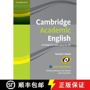 【3-4周达】Cambridge Academic English B1+ Intermediate Teacher's Book : An Integrated Skills Course f... [9780521165259]