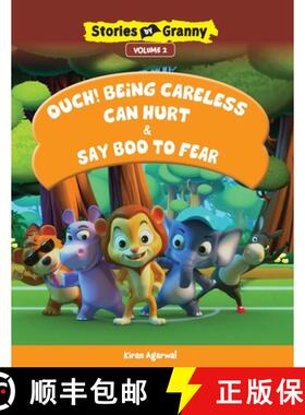 【3-4周达】OUCH!BEING CARELESS CAN HURT & SAY BOO TO FEAR [9789393979001]