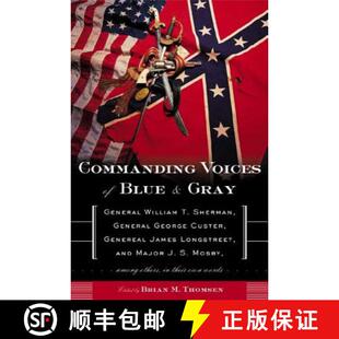 Blue George Commanding Custer Sherman Gray Gener... William Voices 4周达 9780765306074 General