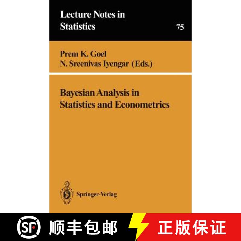 【3-4周达】Bayesian Analysis in Statistics and Econometrics [9780387978635]