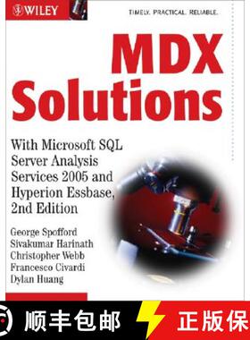 【3-4周达】Mdx Solutions, Second Edition: With Microsoft Sql Server Analysis Services 2005 And Hyperi... [9780471748083]