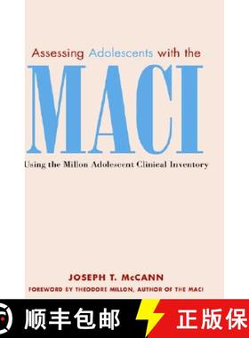 【3-4周达】Assessing Adolescents With The Maci Using The Millon Adolescent Clincal Inventory [Wiley心... [9780471326199]