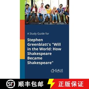Greenblatt Shakespeare Stephen Guide Became How Will 9781375396424 the for World Study 预订