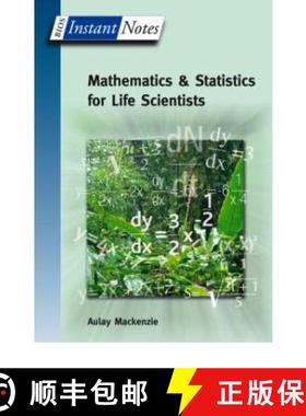 【3-4周达】BIOS Instant Notes in Mathematics and Statistics for Life Scientists [9781859962923]