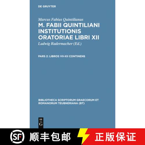 【3-4周达】精装 Libros VII–XII continens [9783111233277]