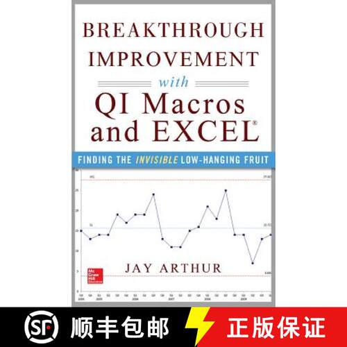 【3-4周达】Breakthrough Improvement with Qi Macros and Excel: Finding the Invisible Low-Hanging Fruit [9780071822831]