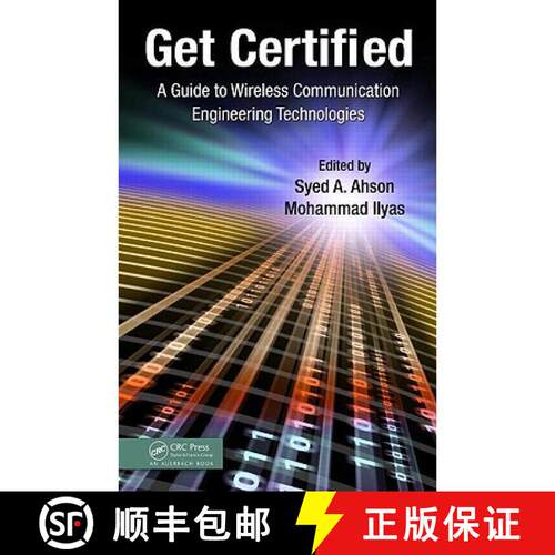【3-4周达】精装 Get Certified: A Guide to Wireless Communication Engineering Technologies [9781439812266]