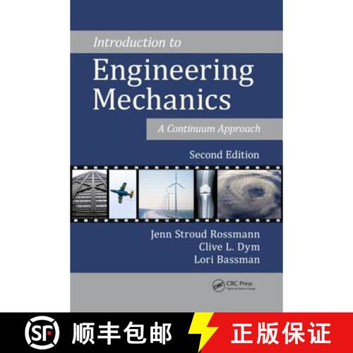 【3-4周达】精装 Introduction to Engineering Mechanics: A Continuum Approach, Second Edition [9781482219487]