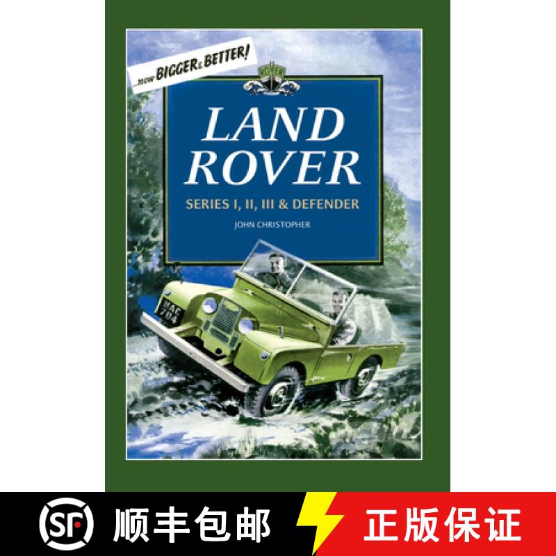 【2-3周达】Land Rover: Series I, II, III & Defender [9781445640365]