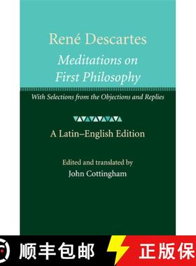 【3-4周达】Rene Descartes: Meditations on First Philosophy: With Selections from the Objections and R... [9781107576353]