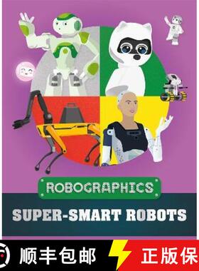 【3-4周达】精装 Robographics: Super-smart Robots [9781526315939]