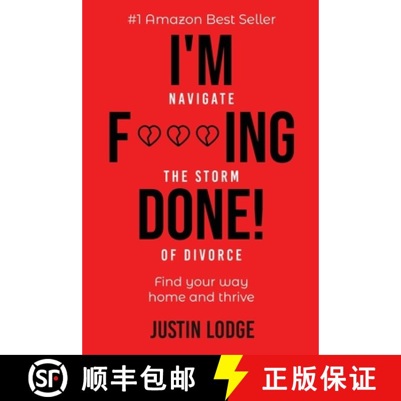 【3-4周达】I'm F***ing Done: Navigate the storm of divorce[9781008953680]