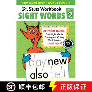 Words and Level Sight Dr. 1st Kindergarten Gr... Seuss for 4周达 9780593712498 Workbook