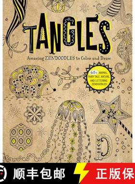 预订 Tangles: Amazing Zendoodles to Color and Draw [9781623708351]