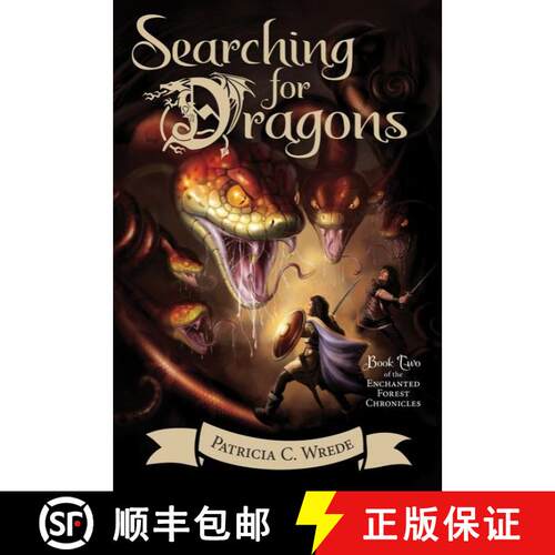 【3-4周达】Searching for Dragons, Volume 2: The Enchanted Forest Chronicles, Book Two [9780544541467]