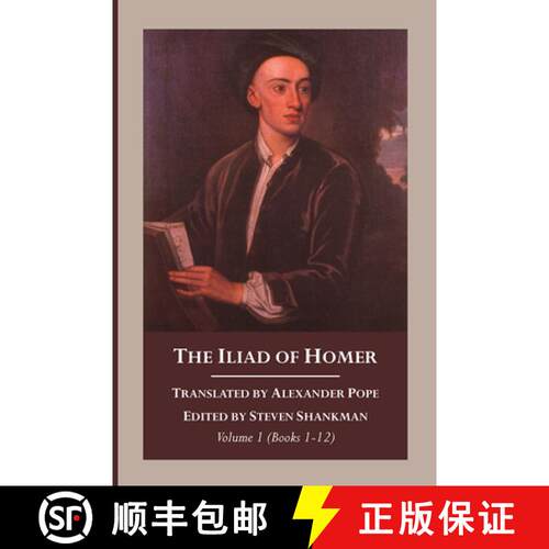 【3-4周达】The Iliad of Homer, Volume 1: Translated by Alexander Pope [9781666732351]