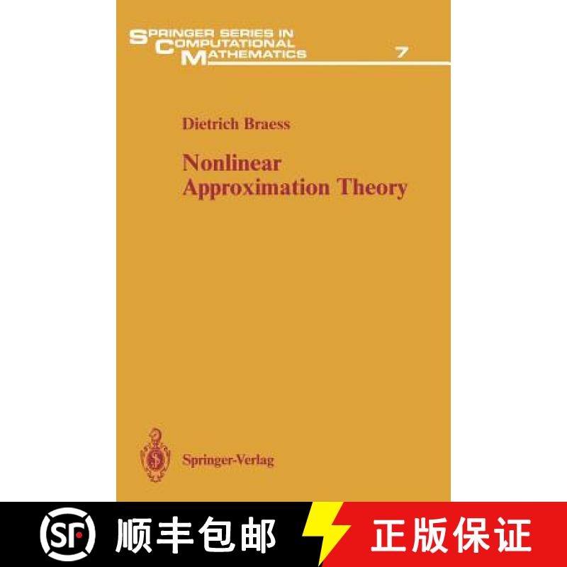 【4周达】Nonlinear Approximation Theory [9783642648830]