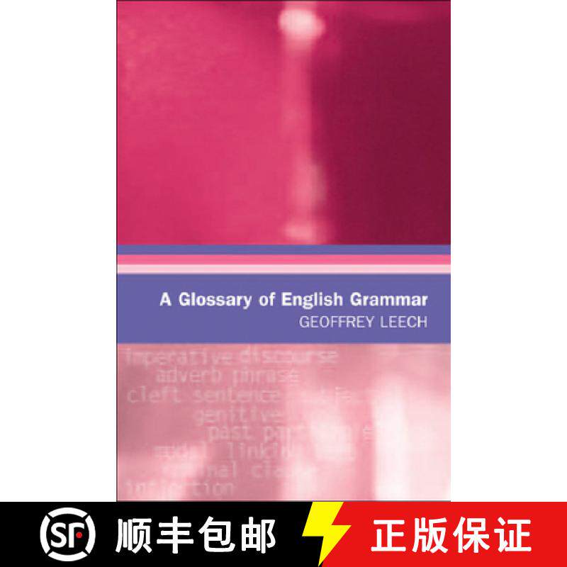 【3-4周达】A Glossary of English Grammar [9780748617296]