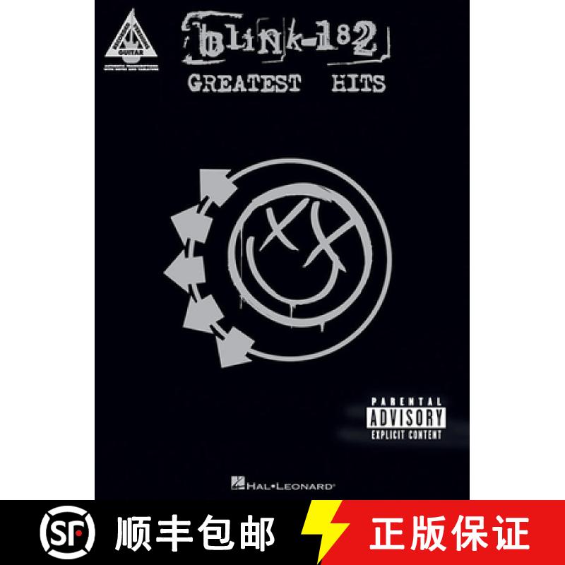 【3-4周达】Blink-182: Greatest Hits (Guitar Recorded Versions) [9781423409793]