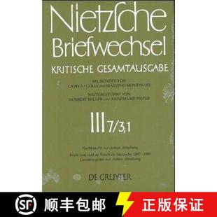 dritten von Friedrich 预订 Januar zur Abt... Gesamtregister und 1889 1887 9783110150605 Nietzsche Briefe