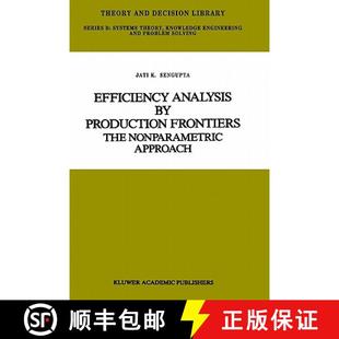 Nonparametric 9780792300281 Efficiency Production Frontiers 4周达 Analysis Approach The