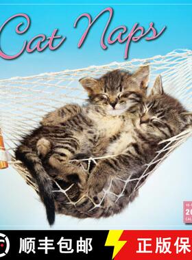 【3-4周达】2021 Cat Naps 16-Month Wall Calendar [9781531909932]