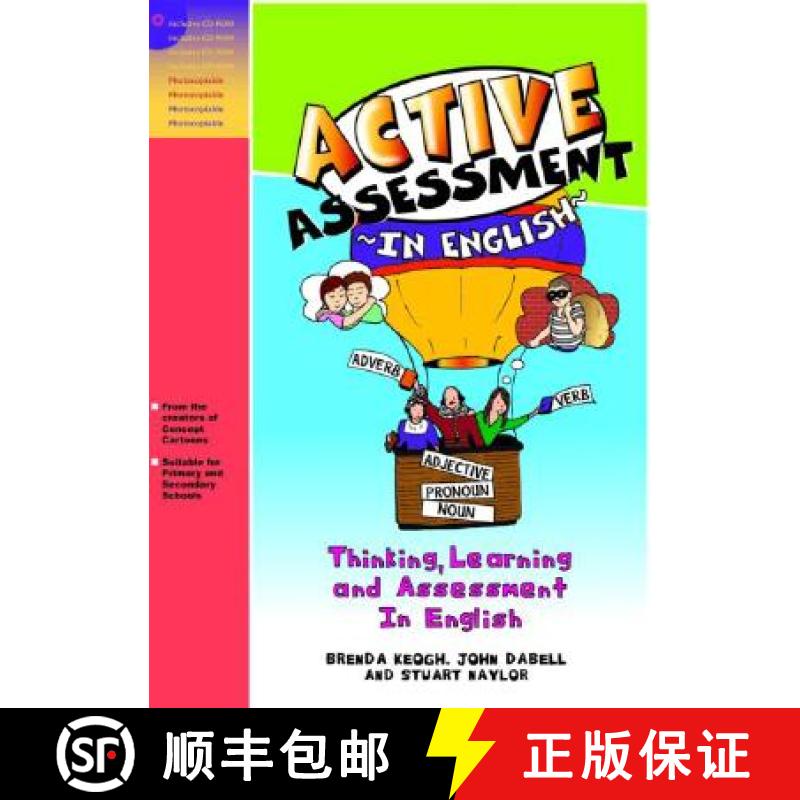 【3-4周达】Active Assessment in English: Thinking, Learning and Assessment in English [With CD] [9781843124696]