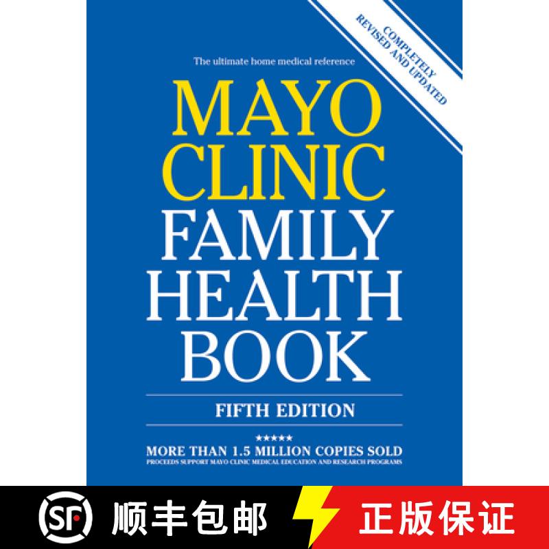 【3-4周达】Mayo Clinic Family Health Book, 5th Ed: Completely Revised and Updated [9781945564024]