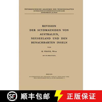 【3-4周达】Revision der Scydmaeniden von Australien, Neuseeland und den Benachbarten Inseln [9783211864456]