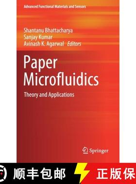 【3-4周达】Paper Microfluidics : Theory and Applications [9789811504884]