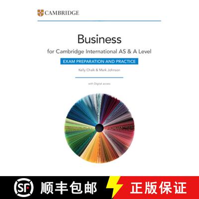 【2-3周达】Cambridge International as & a Level Business Exam Preparation and Practice with Digital A... [9781009388573]