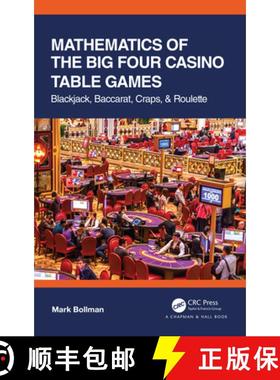 【3-4周达】Mathematics of The Big Four Casino Table Games: Blackjack, Baccarat, Craps, & Roulette [9780367742294]