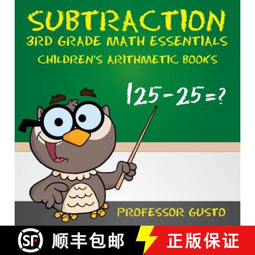 【3-4周达】Subtraction 3rd Grade Math Essentials | Children's Arithmetic Books [9781683219460]