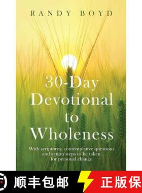 【3-4周达】30-Day Devotional To Wholeness [9780986398742]