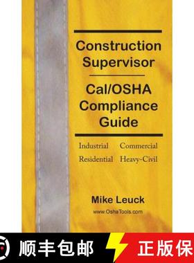 预订 Construction Supervisor Cal/OSHA Compliance Guide [9781935914327]