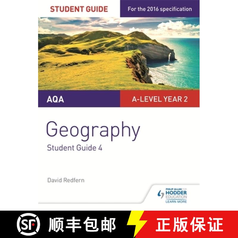 【3-4周达】AQA A-level Geography Student Guide 4: Geographical Skills and Fieldwork [9781471864179]