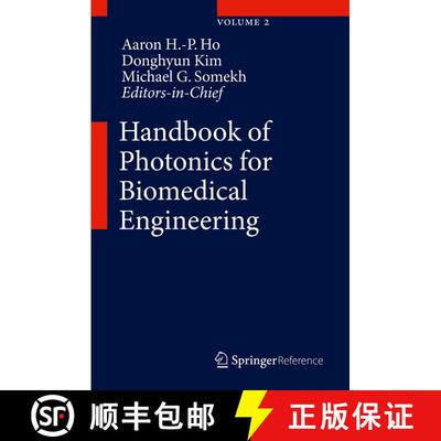【3-4周达】精装 Handbook of Photonics for Biomedical Engineering (1st ed. 2017) [9789400750517]