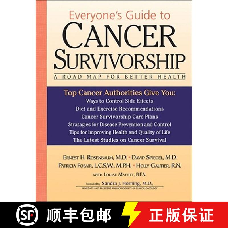 【3-4周达】Everyone's Guide to Cancer Survivorship: A Road Map for Better Health [9780740768705]
