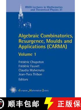 预订 Algebraic Combinatorics, Resurgence, Moulds and Applications (CARMA) : Volume 1 [9783037192047]
