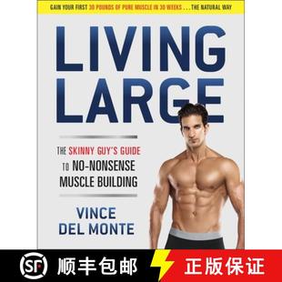 Nonsense 4周达 The Large Guy Muscle Living Guide 9781941631829 Building Skinny