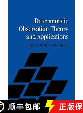 【3-4周达】Deterministic Observation Theory and Applications [9780521805933]