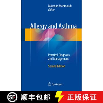 【3-4周达】精装 Allergy and Asthma: Practical Diagnosis and Management (Second Edition 2016) [9783319308333]