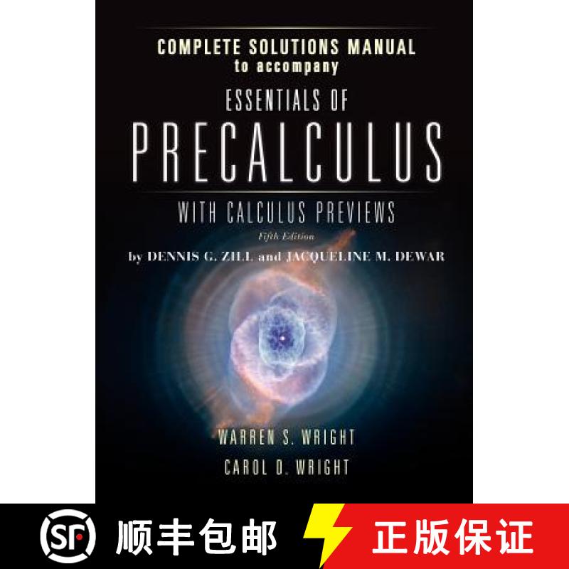【3-4周达】Essen of Prec W/Calc Prev 5e Inst Complete Sol Man [9781449650315]