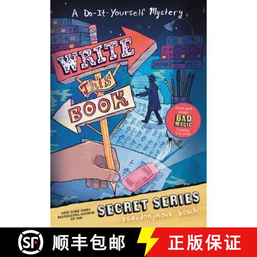 【3-4周达】Write This Book: A Do-It-Yourself Mystery [9780316207805]