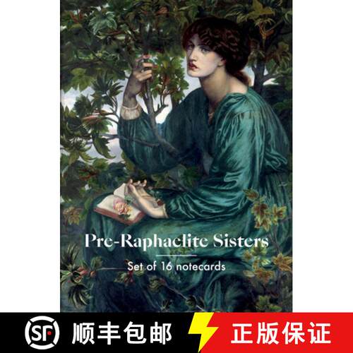 【3-4周达】Pre-Raphaelite Sisters: Notecards [9781855147621]