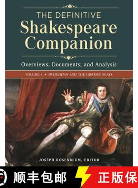 【3-4周达】The Definitive Shakespeare Companion [4 Volumes]: Overviews, Documents, and Analysis [4 Vo... [9781440834448]
