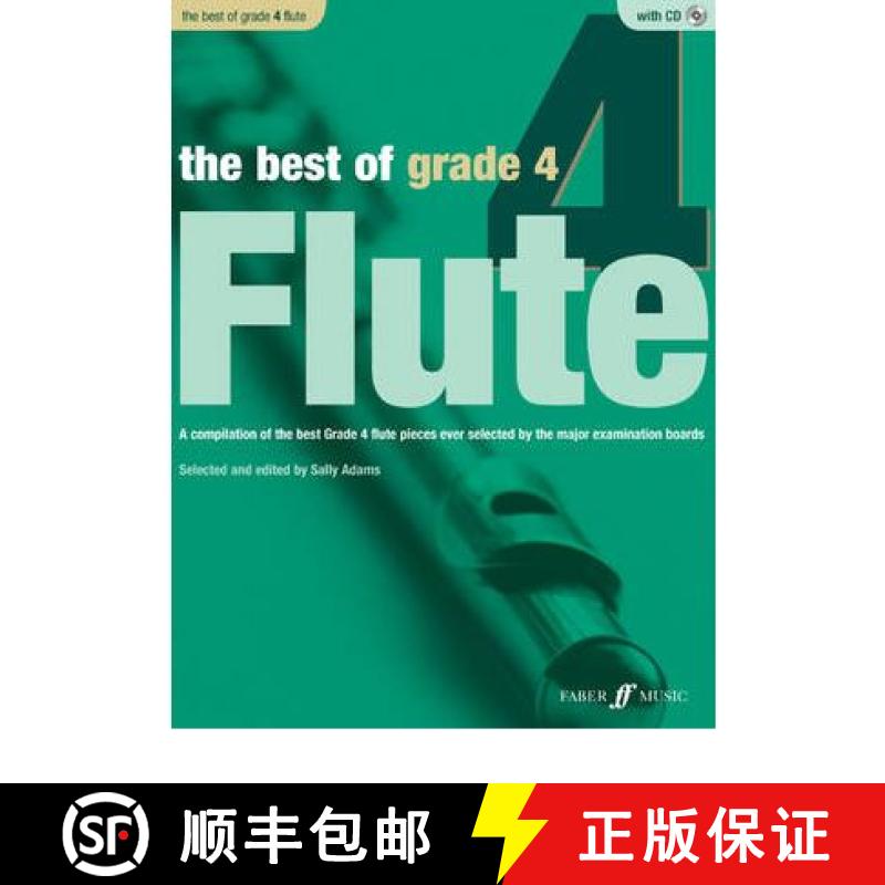 【2-3周达】Best Of Grade 4 Flute: (Flute) [9780571530724]