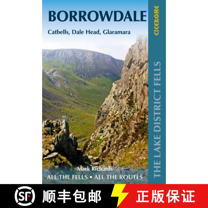 【3-4周达】Walking the Lake District Fells - Borrowdale: Scafell Pike, Catbells, Great Gable and the ... [9781786310385]