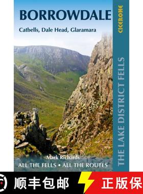 【3-4周达】Walking the Lake District Fells - Borrowdale: Scafell Pike, Catbells, Great Gable and the ... [9781786310385]