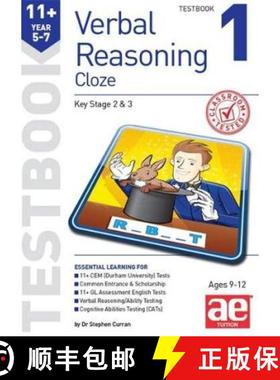 11+ Verbal Reasoning Year 5-7 Cloze Testbook 1 [9781911553762]